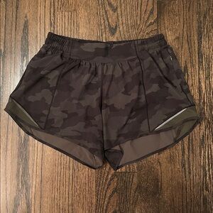 Black Camouflage Shorts